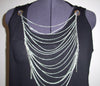 Black tank w/Silver Chain