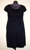 Empire waist black dress
