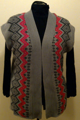 Grey Sweater Vest withTie