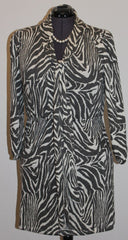 Grey &Tan  Zebra dress