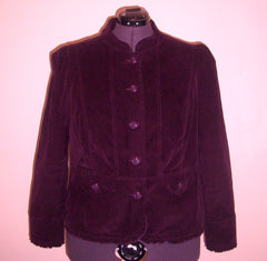 Purple Corduroy Jacket